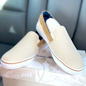 Tommy Bahama Jaali Perforated Slip-on Sneaker